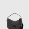 Bolso mini hobo de denim Bolso mini hobo de denim