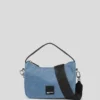 BOLSO MINI HOBO RECUBIERTO CON LOGOTIPO KLJ BOX BOLSO MINI HOBO RECUBIERTO CON LOGOTIPO KLJ BOX