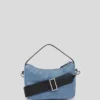 BOLSO MINI HOBO RECUBIERTO CON LOGOTIPO KLJ BOX BOLSO MINI HOBO RECUBIERTO CON LOGOTIPO KLJ BOX