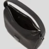 BOLSO MINI HOBO SUAVE CON LOGOTIPO KLJ BOX