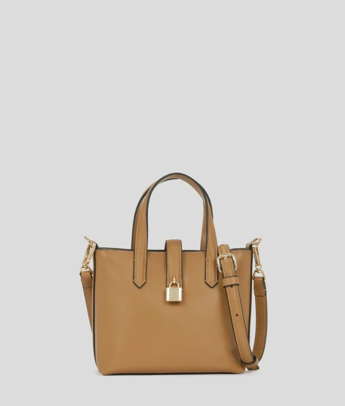 BOLSO MINI TOTE CON CANDADO K/AUTOGRAPH BOLSO MINI TOTE CON CANDADO K/AUTOGRAPH