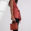 BOLSO MINI TOTE CON CANDADO K/AUTOGRAPH BOLSO MINI TOTE CON CANDADO K/AUTOGRAPH