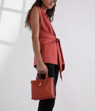BOLSO MINI TOTE CON CANDADO K/AUTOGRAPH