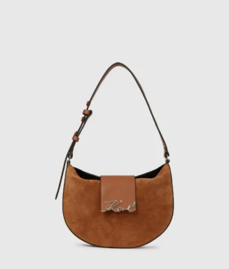 Bolso Moon de ante K/Signature
