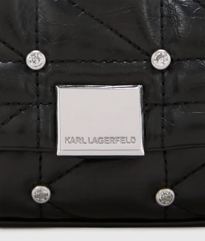 Bolso nano con pedrería K/Kuilt Bolso nano con pedrería K/Kuilt