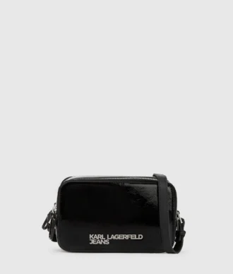 Bolso para cámara con logotipo brillante
