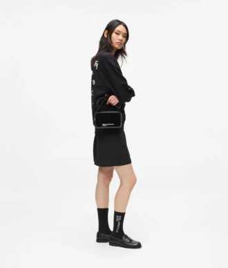 Bolso para cámara con logotipo brillante