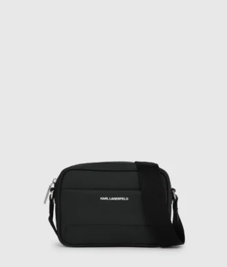 Bolso para cámara con logotipo minimalista
