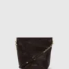 Bolso pequeño tipo cubo brillante K/Autograph Bolso pequeño tipo cubo brillante K/Autograph