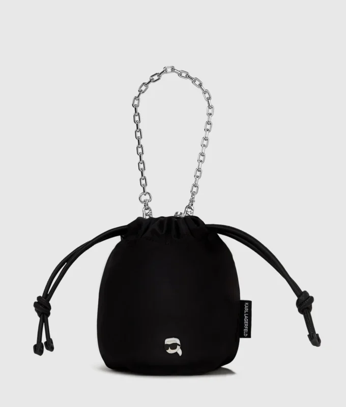 Bolso pequeño tipo cubo de nailon Ikon Bolso pequeño tipo cubo de nailon Ikon