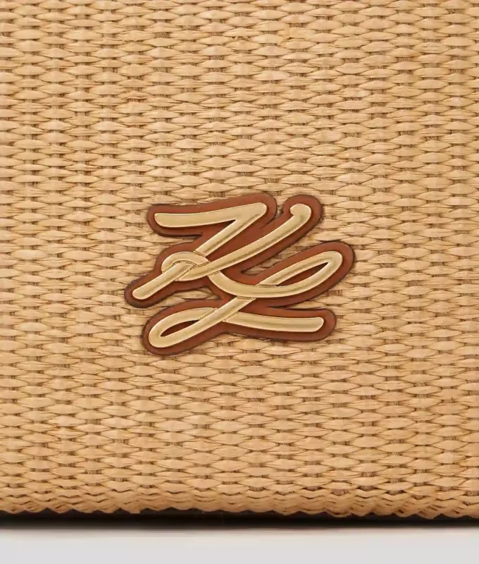 Bolso pequeño tipo cubo tejido K/Autograph Bolso pequeño tipo cubo tejido K/Autograph