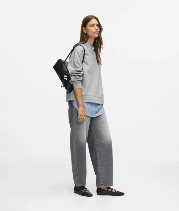 Bolso rectangular liso Ikon