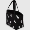 Bolso shopper con estampado Ikon Choupette Bolso shopper con estampado Ikon Choupette