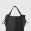 Bolso shopper de denim bicolor Bolso shopper de denim bicolor