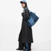 Bolso shopper de denim bicolor Bolso shopper de denim bicolor