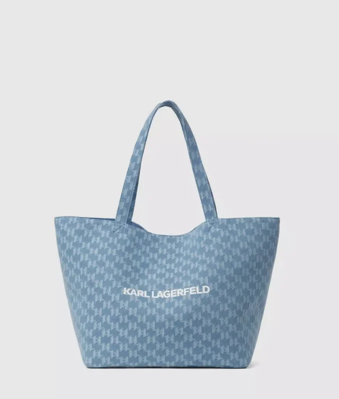 Bolso shopper exclusivo de denim Monogram Bolso shopper exclusivo de denim Monogram