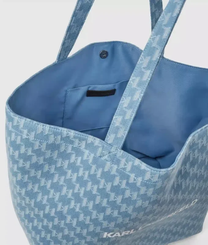 Bolso shopper exclusivo de denim Monogram Bolso shopper exclusivo de denim Monogram