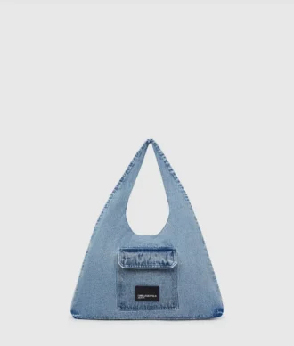 Bolso shopper hobo de denim