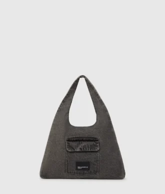 Bolso shopper hobo de denim