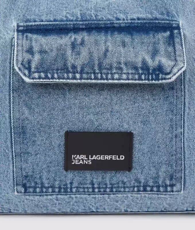 Bolso shopper hobo de denim Bolso shopper hobo de denim