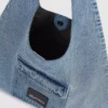 Bolso shopper hobo de denim Bolso shopper hobo de denim