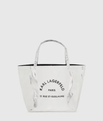 Bolso shopper metalizado Rue St-Guillaume Bolso shopper metalizado Rue St-Guillaume