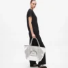 Bolso shopper metalizado Rue St-Guillaume