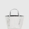 Bolso shopper metalizado Rue St-Guillaume