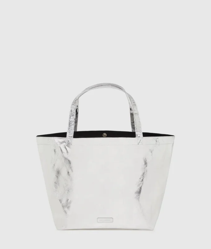 Bolso shopper metalizado Rue St-Guillaume