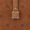 Bolso tipo baúl con candado K/Autograph de ante Bolso tipo baúl con candado K/Autograph de ante