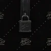 Bolso tipo baúl con candado K/Autograph y pedrería Bolso tipo baúl con candado K/Autograph y pedrería
