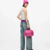 Bolso tipo bolera con hebilla Bolso tipo bolera con hebilla