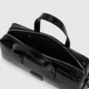 Bolso tipo bowling brillante Bolso tipo bowling brillante