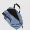 Bolso tipo bowling con hebilla de denim Bolso tipo bowling con hebilla de denim