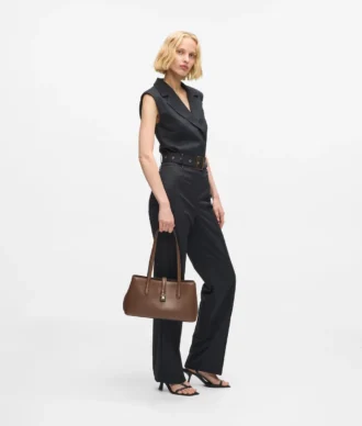 Bolso tote con candado K/Autograph