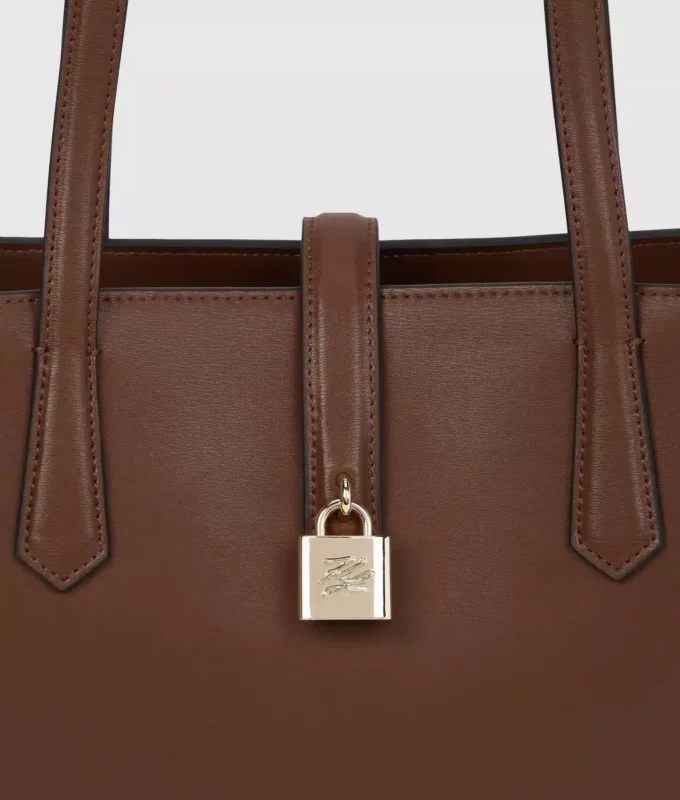 Bolso tote con candado K/Autograph Bolso tote con candado K/Autograph
