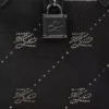 Bolso tote con candado K/Autograph y pedrería
