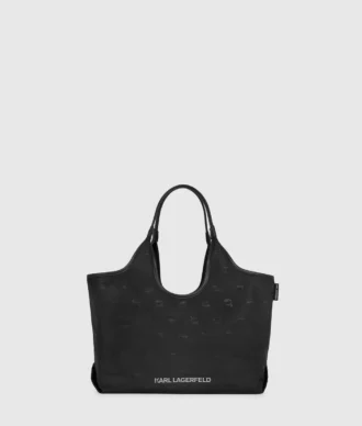 Bolso tote de nailon con estampado integral Ikon Bolso tote de nailon con estampado integral Ikon