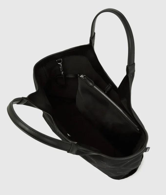 Bolso tote de nailon con estampado integral Ikon Bolso tote de nailon con estampado integral Ikon