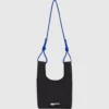 Bolso tote de nylon con cordón