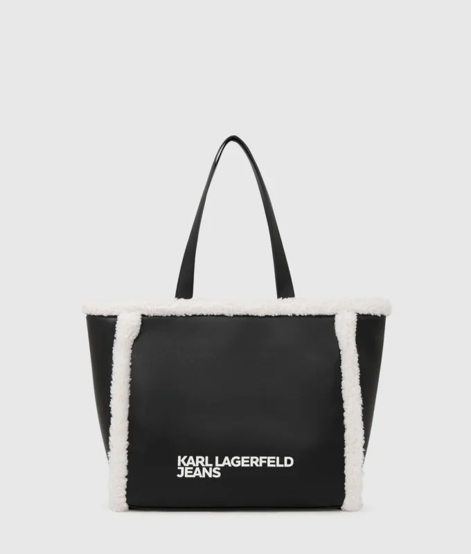 Bolso tote de piel de oveja Bolso tote de piel de oveja