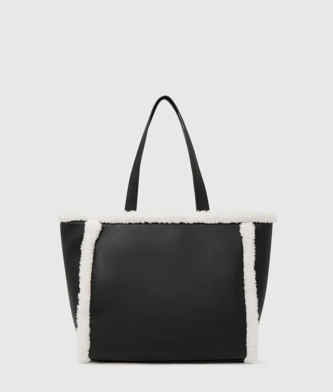 Bolso tote de piel de oveja Bolso tote de piel de oveja