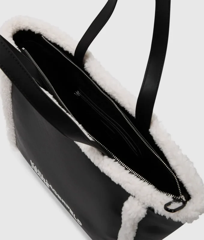 Bolso tote de piel de oveja Bolso tote de piel de oveja