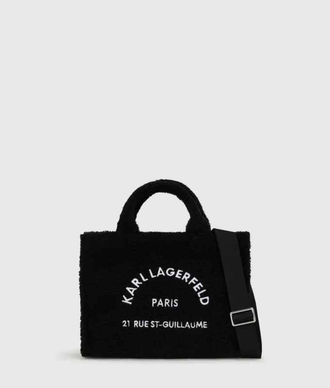 Bolso tote de piel de oveja Rue St-Guillaume