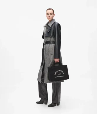 Bolso tote de piel de oveja Rue St-Guillaume