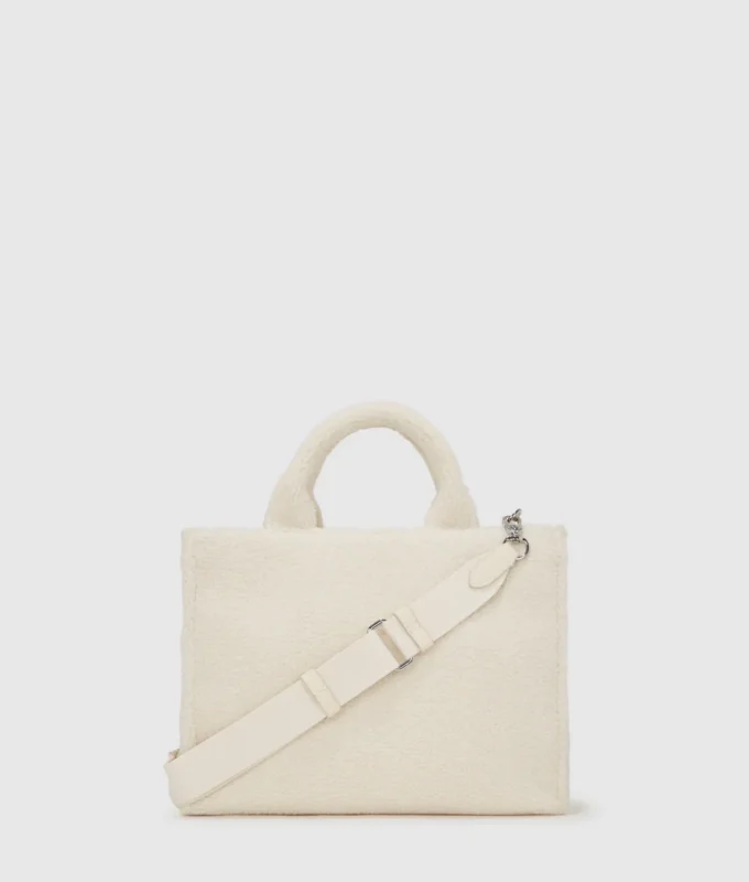 Bolso tote de piel de oveja Rue St-Guillaume