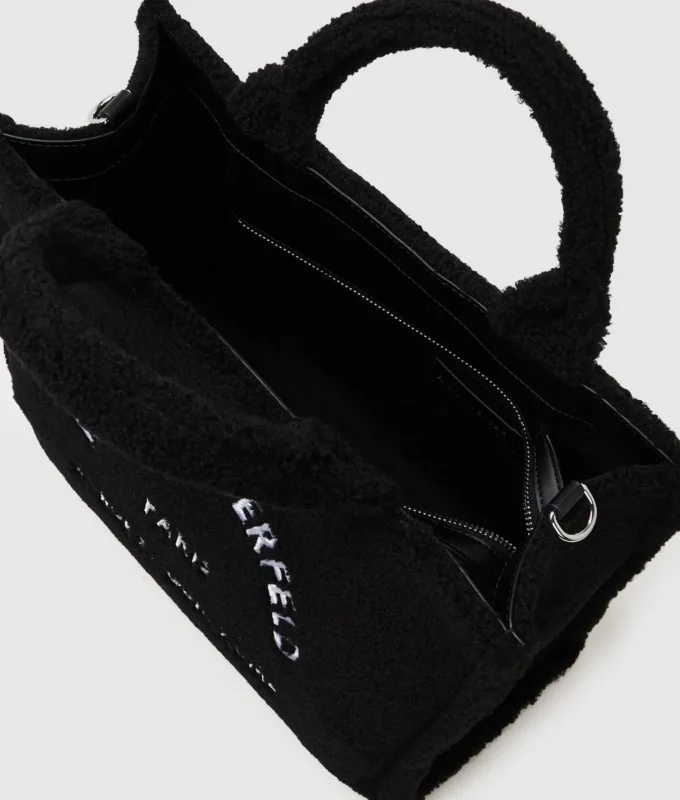 Bolso tote de piel de oveja Rue St-Guillaume