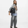 Bolso tote grande liso Ikon Bolso tote grande liso Ikon