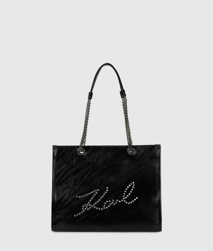 BOLSO TOTE MEDIANO CON TACHUELAS K/SKUARE