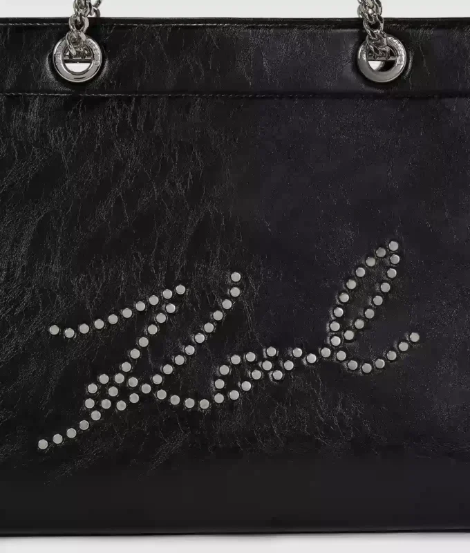 BOLSO TOTE MEDIANO CON TACHUELAS K/SKUARE